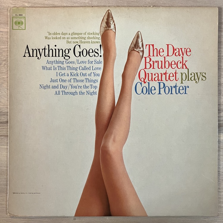 DAVE BRUBECK / ANYTHING GOES!