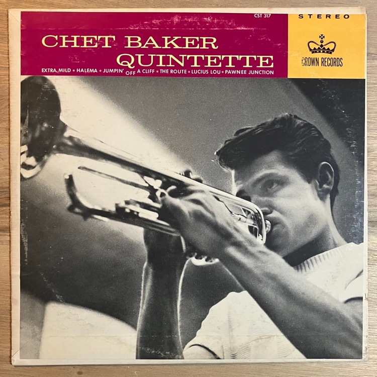 CHET BAKER / QUINTETTE