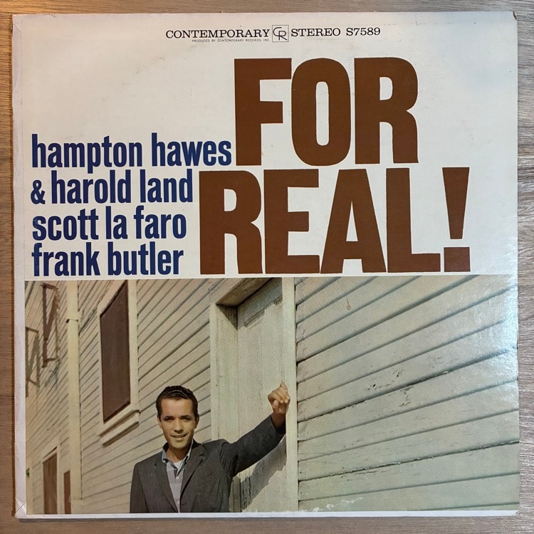 HAMPTON HAWES / FOR REAL