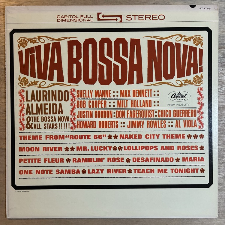 LAURINDO ALMEIDA / VIVA BOSSA NOVA