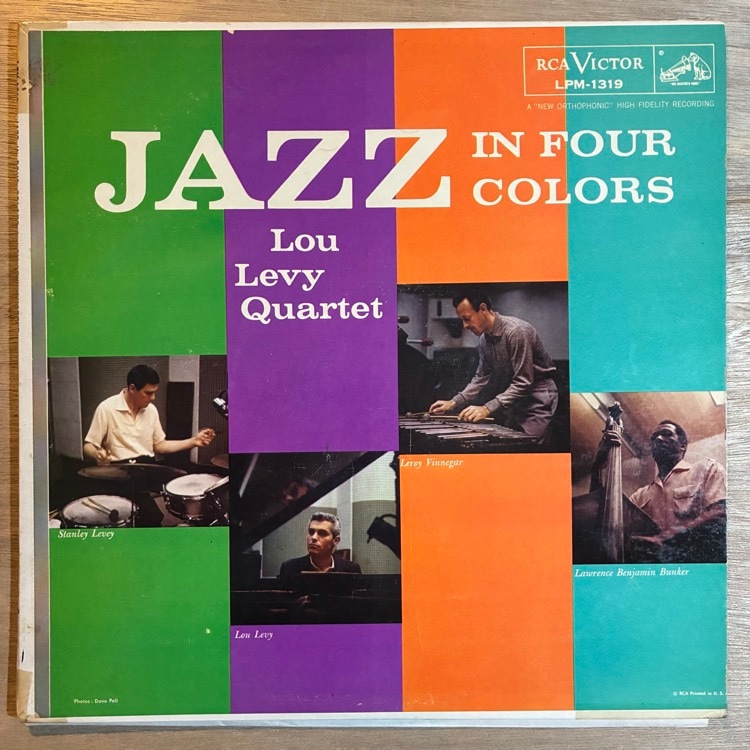LOU LEVY / JAZZ IN FOUR COLORS