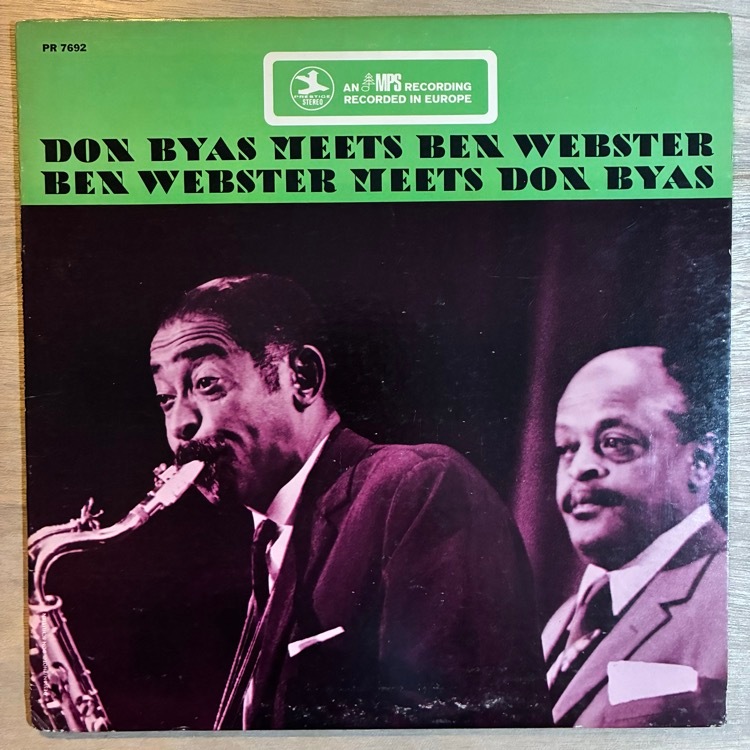 BEN WEBSTER / MEETS DON BYAS
