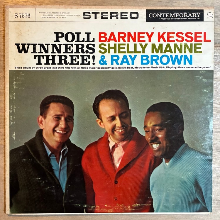 BARNEY KESSEL / POLL WINNERS THREE