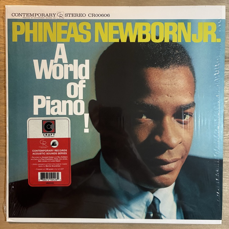 PHINEAS NEWBORN JR. / A WORLD OF PIANO