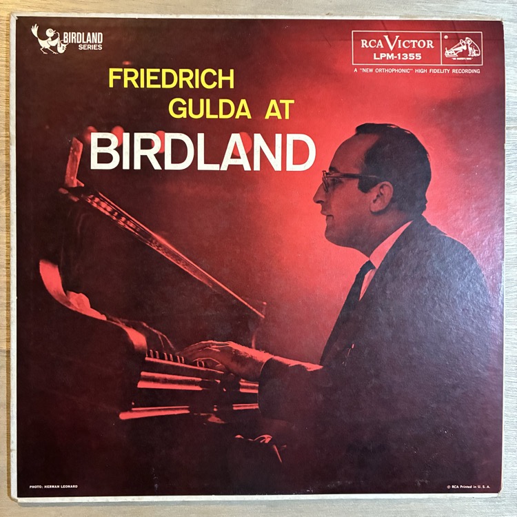 FRIEDRICH GULDA / AT BIRDLAND