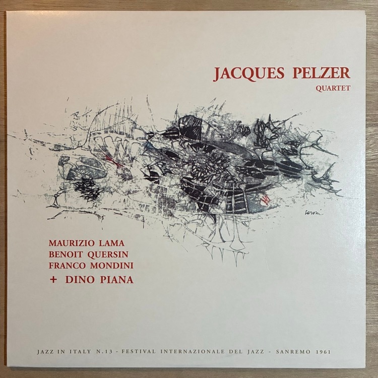 JACQUES PELZER / QUARTET
