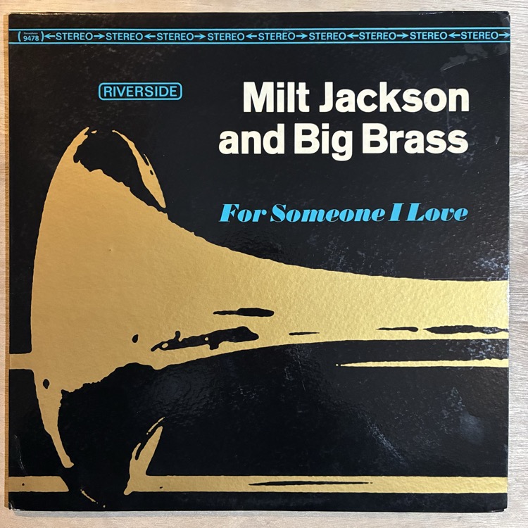 MILT JACKSON / FOR SOMEONE I LOVE