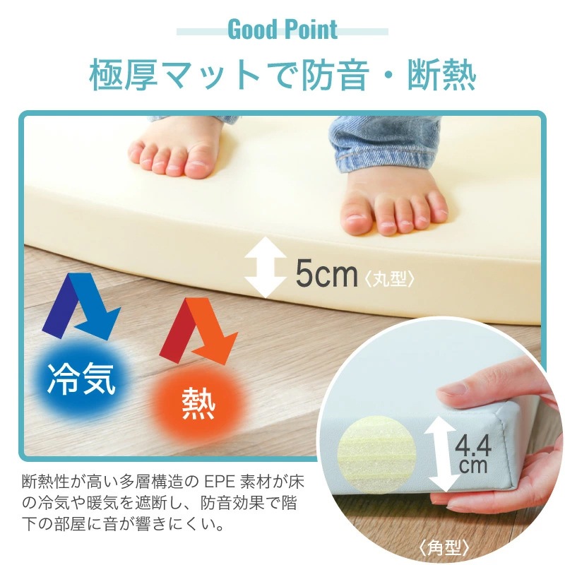 折りたたみベビープレイマット ベビー プレイマット ベビー幼児マット