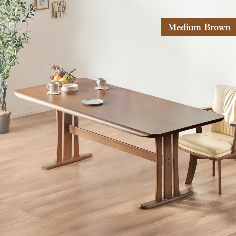 無垢材 グランデ 190cm ダイニングテーブル 6人用