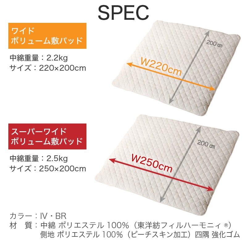 スーパーワイドサイズ 250×200
