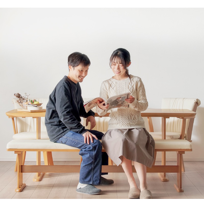 回転チェア グランデ 190cm ダイニングテーブルセットダイニング5点セット