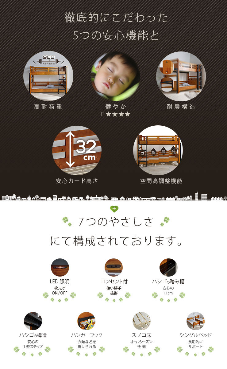 2段ベッド バレンシア ノーマル
