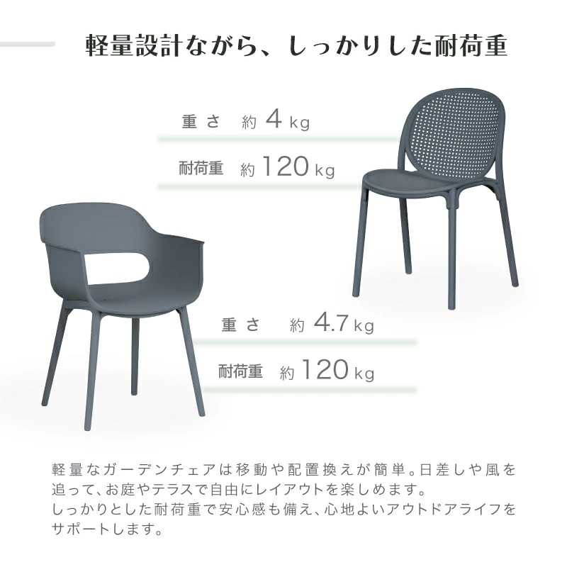 スフィア フロスト チェア アームチェア 1脚 2脚 4脚 肘付き