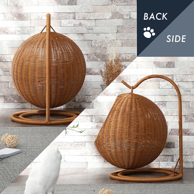 ペットハンギングチェア ネコ家具 ねこ家具 ペット家具 吊り下げ式 クッション付き