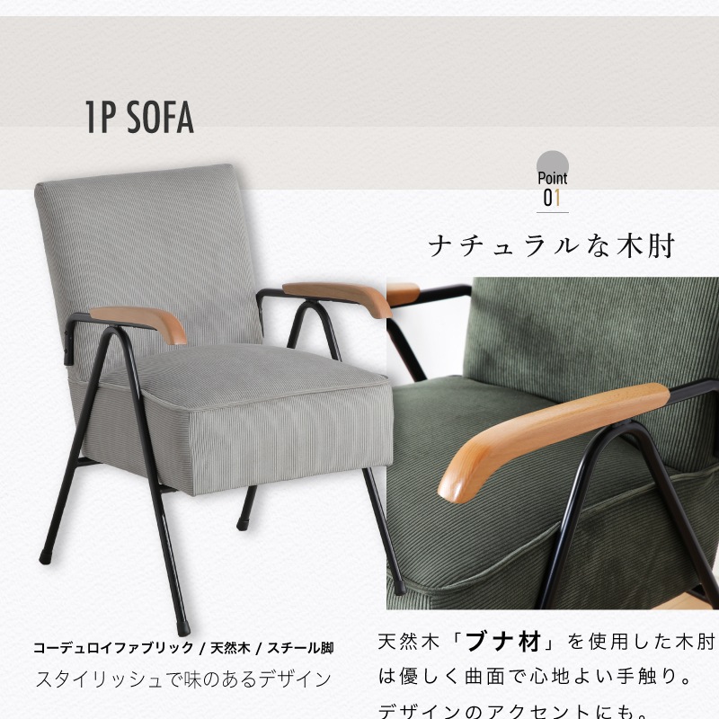 ゼファー4点セット1P+2P+カウチ+ノーザー