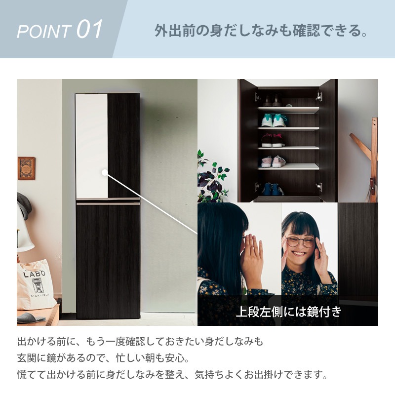日本製 シューズボックス レイア 50ハイタイプ
