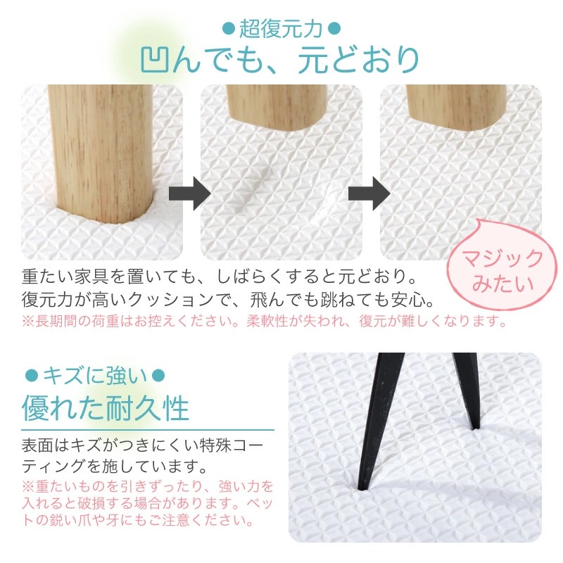 ベビープレイマット ロール式 130×190　抗菌 選べる2サイズ