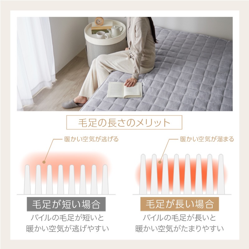 敷きパッド セミダブル ふわふわ あったか 抗菌 防臭 防ダニ 丸洗い 洗濯機 敷きパット とろとろ 冬 かわいい おしゃれ フランネル 敷布団 カバー シーツ キルティング 北欧 韓国 保温 暖かい 節電 寝具 ポリエステル うもれる贅沢 とろメロリッチ