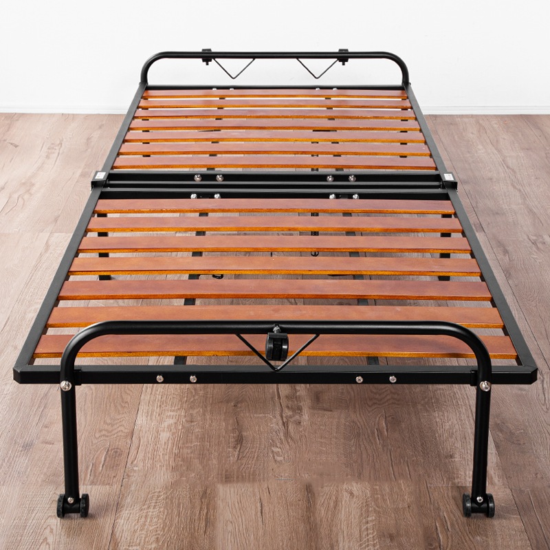 キャスター付き 折りたたみスノコベッドラクネル | ベッド,シングル