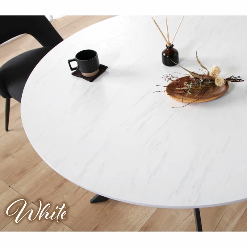 ルーチェ 120ダイニングテーブル+ジュピター回転チェア 3点セット