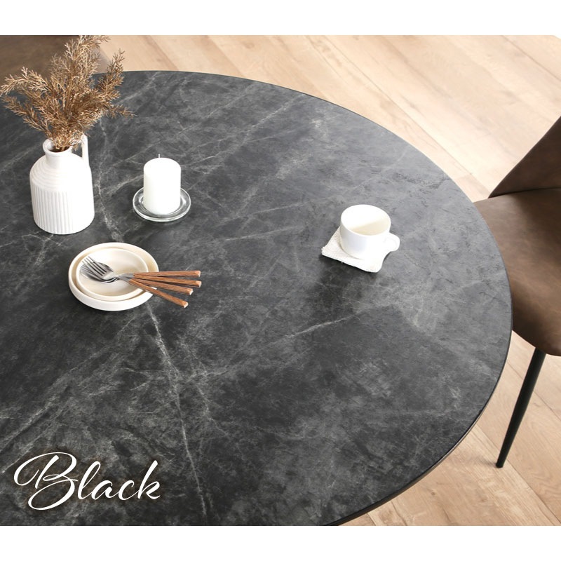 ルーチェ 120ダイニングテーブル+ジュピター回転チェア 3点セット