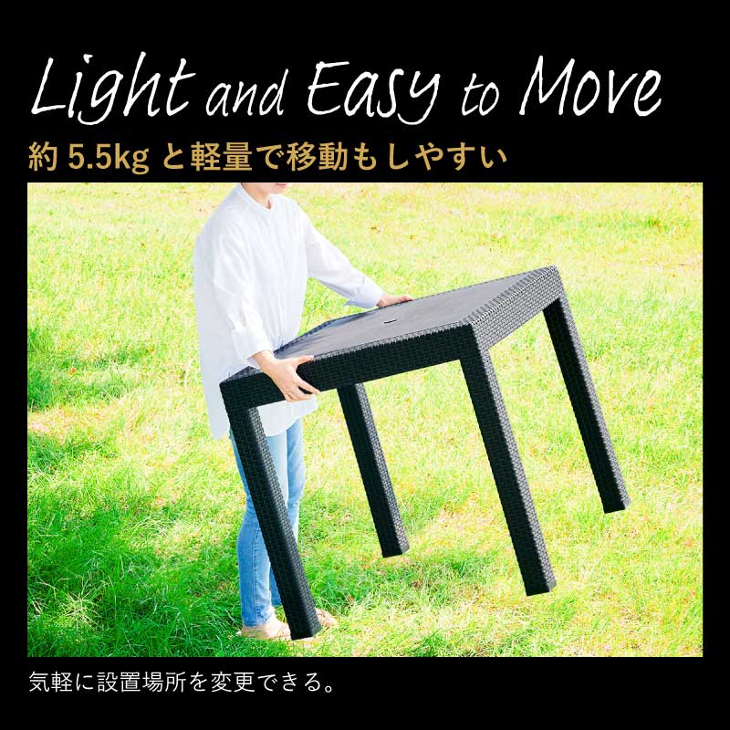 Kualoa クアロア ガーデン 80テーブル