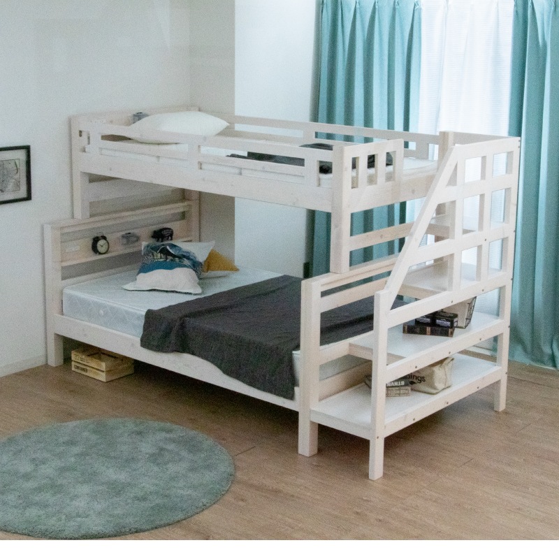 ヘーゼル　階段2段ベッド