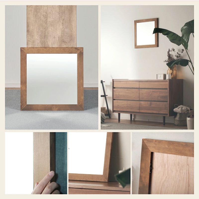 幅広枠ウォールミラー ドレッサー 日本製 国産