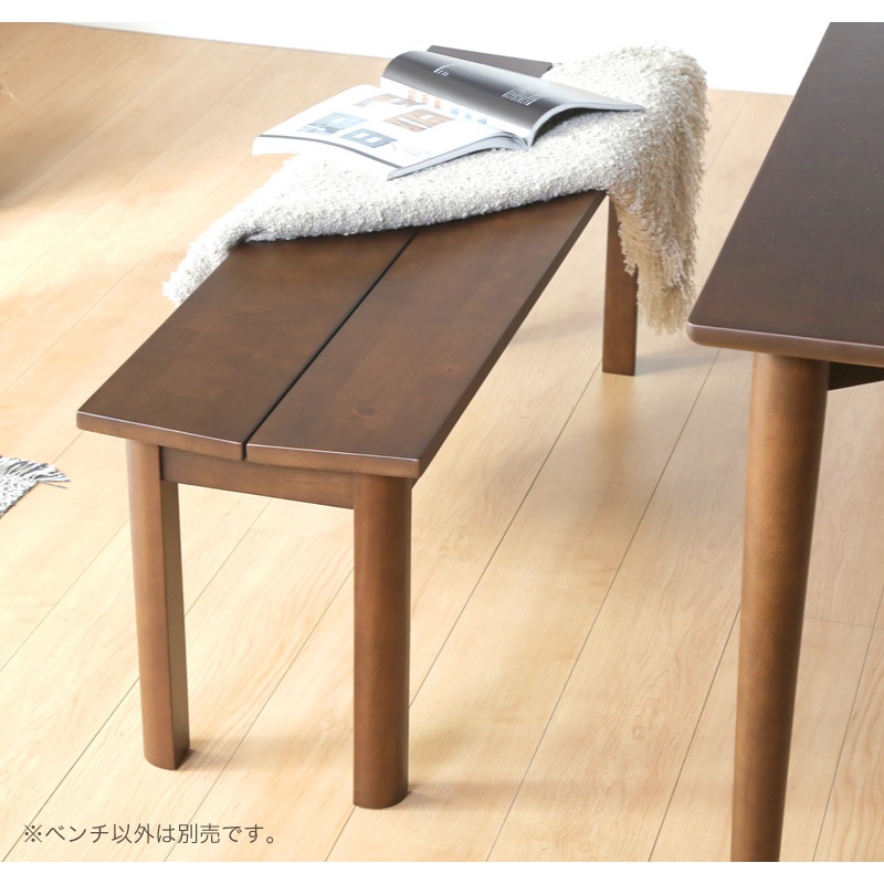 大洋家具　ダイニングベンチ 国産 ダイニングベンチ 幅177cm CF-540 搬入・組立設置付きの