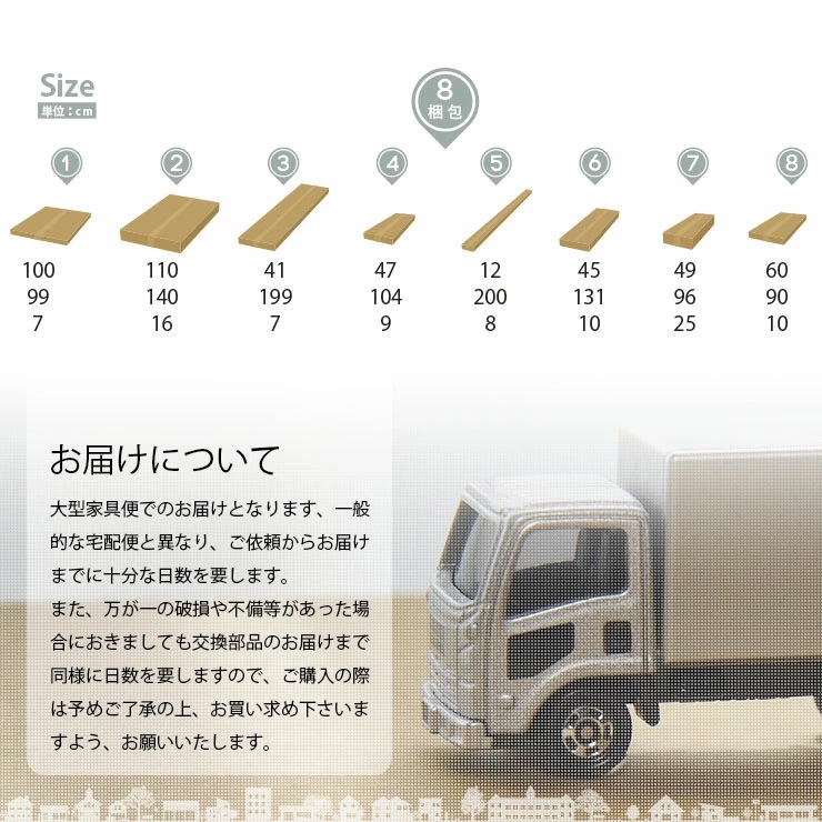 ロフトベッド イーニー MidⅡ Desk+60Shelf