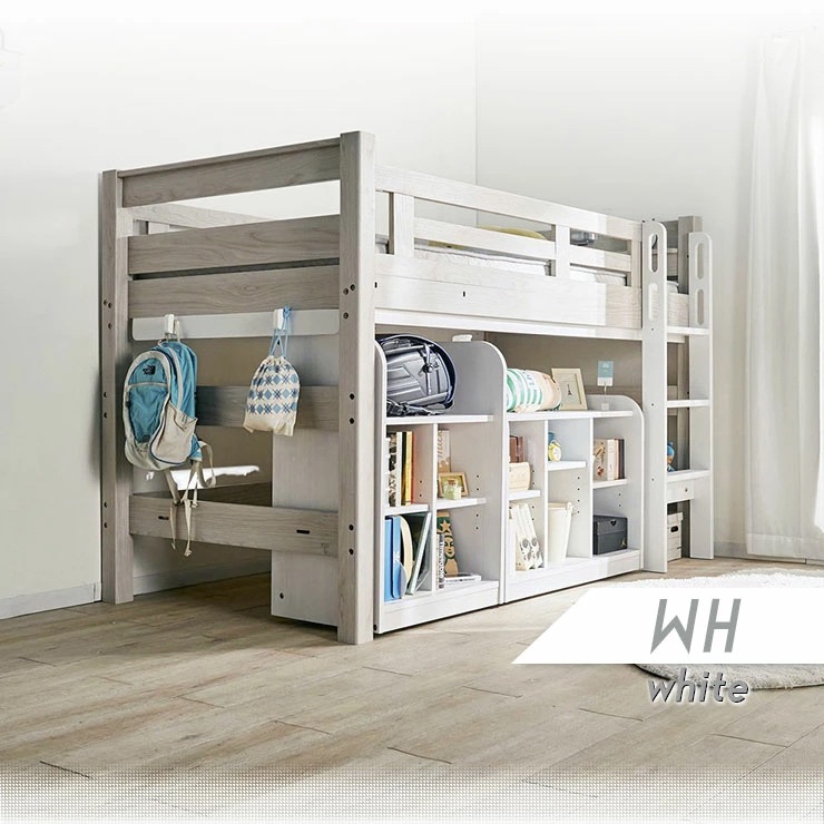 ロフトベッド イーニー MidⅡ 60Shelf+90Shelf