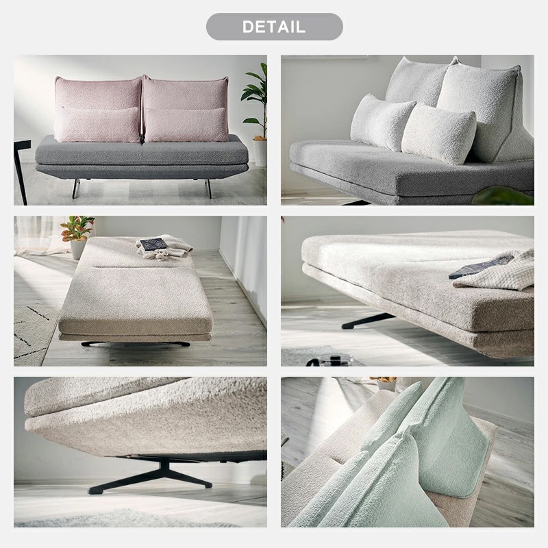 コロレ(ブークレー)2Pソファ＋背クッションセット