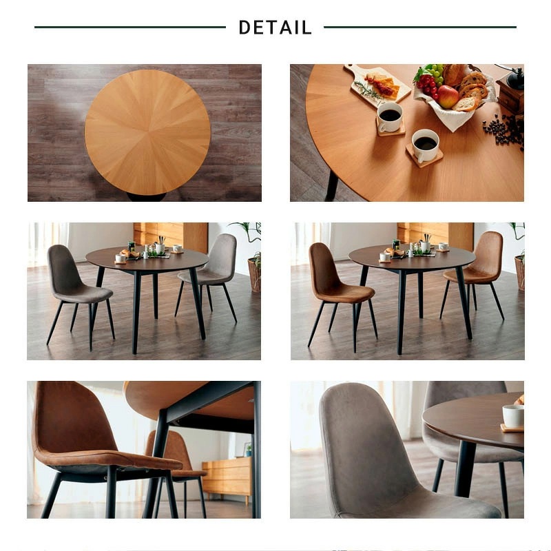 マリブ 110丸テーブル&シャロン(マロンⅢ)チェア ダイニング3点セット ダイニングセット 