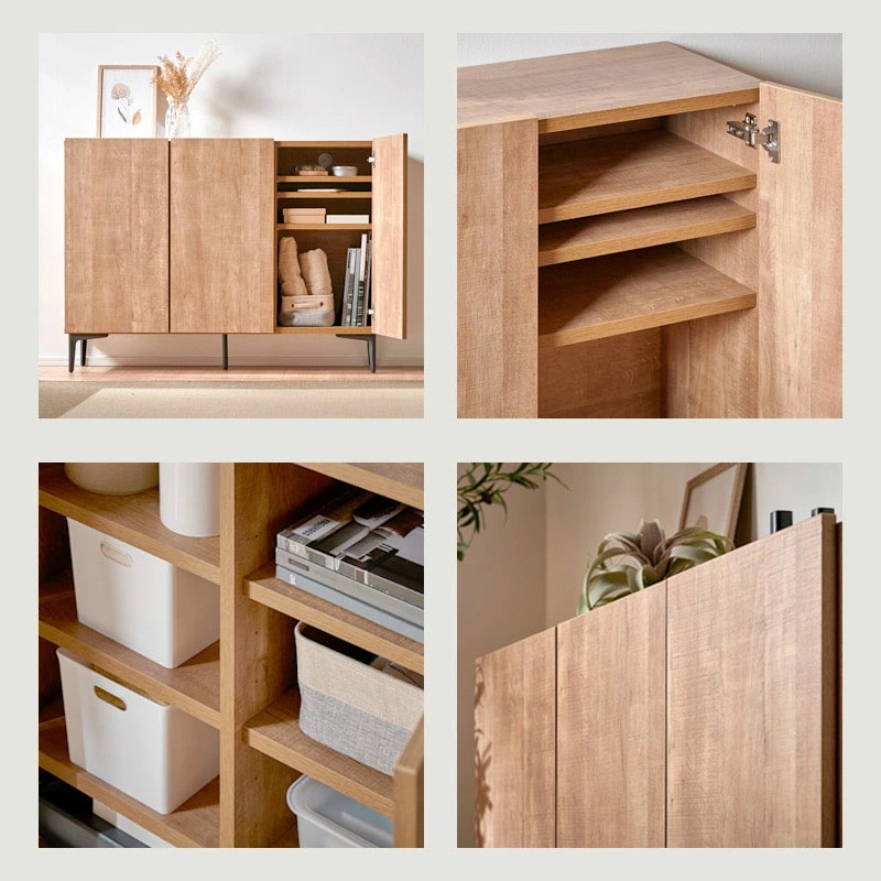 日本製 ラルゴ 120サイドボード キャビネット