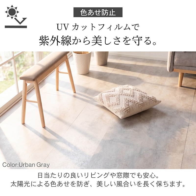 フロアタイル ストーン調 置くだけ フロアタイル 大理石 2畳 4畳 6畳 おくだけ ストーン調 コンクリート 床タイル 防音 賃貸 吸着 接着剤不要 敷くだけ 大理石調 床 DIY トイレ 玄関 天然石風 石目 白 マーブル フローリング マット 床材 グレー ホワイト 18枚 36枚 54枚
