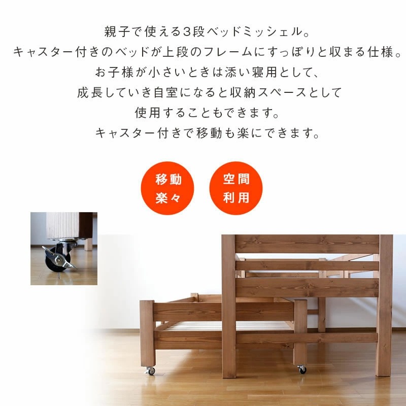 親子二段ベッド ミッシェル
