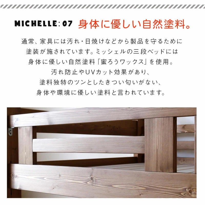 親子二段ベッド ミッシェル
