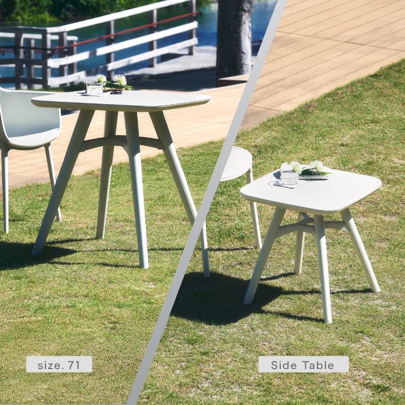 スフィア ガーデンテーブル 幅51cm・71cm・135cm
