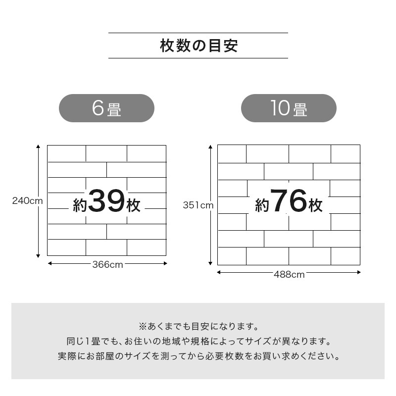 フロアタイル 木目調 12枚 24枚 48枚 96枚 セット