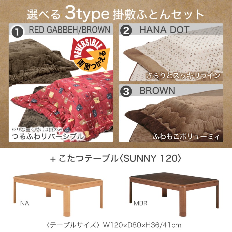 サニー 120 コタツセット