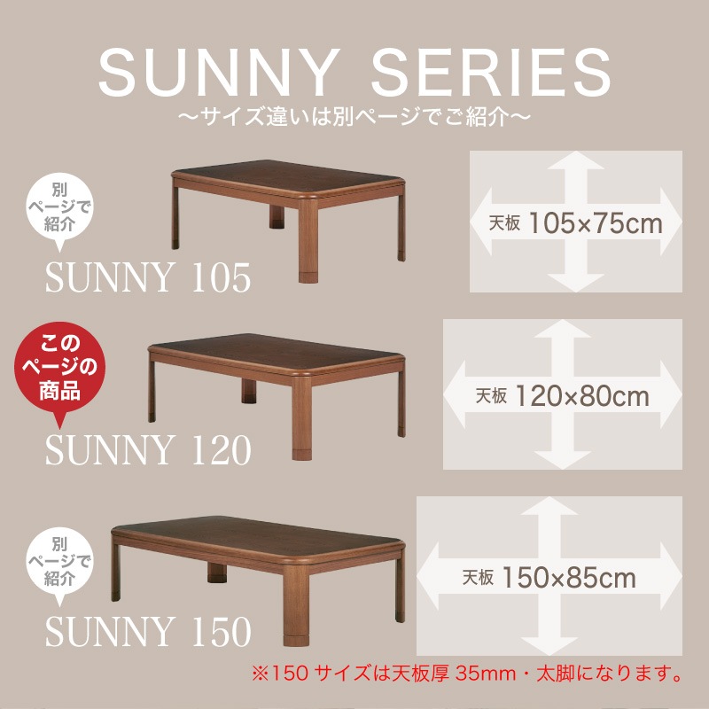 サニー 120 コタツセット