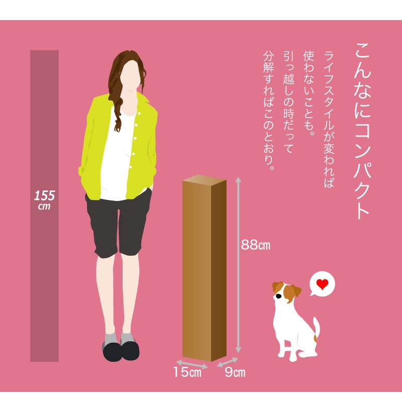 突っ張りカーテンポール