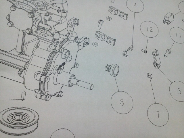 SP850ミッション部【オイル栓 16】｜トラクター爪なら坂本鉄工所へ