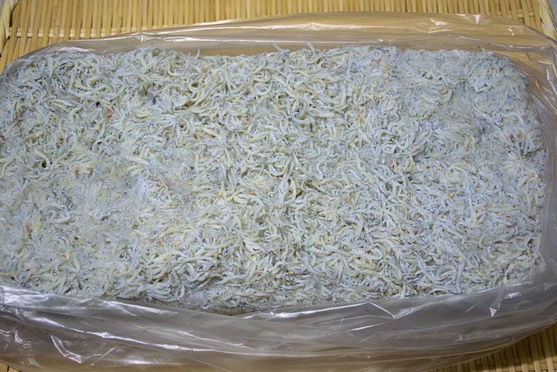 釜茹で しらす干し
