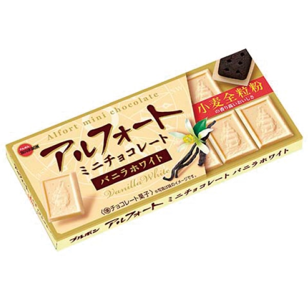 ブルボン　アルフォートミニチョコレート　バニラホワイト　１２粒×１０個