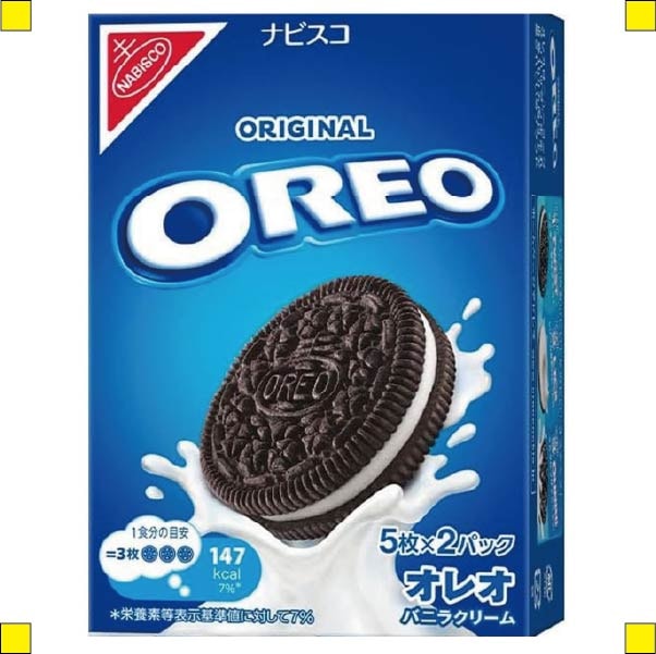 モンデリーズ・ジャパン　ナビスコ　オレオ  バニラクリーム　１０枚×１２個