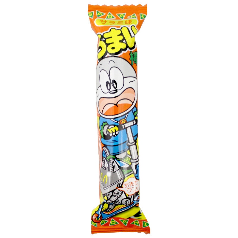 やおきん うまい棒 サラミ味 6g×30本