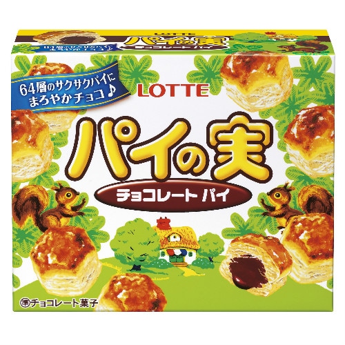 ロッテ　パイの実チョコ　７３ｇ×１０個　