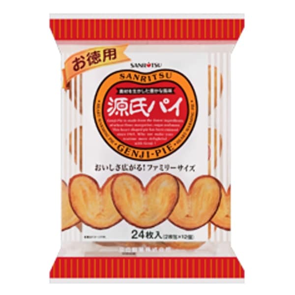 三立製菓　お徳用　源氏パイ　２４枚×１２個　【２０％オフ】【お買い得】