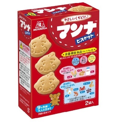 森永製菓　マンナビスケット　８６ｇ（４３ｇ×２袋）×５個